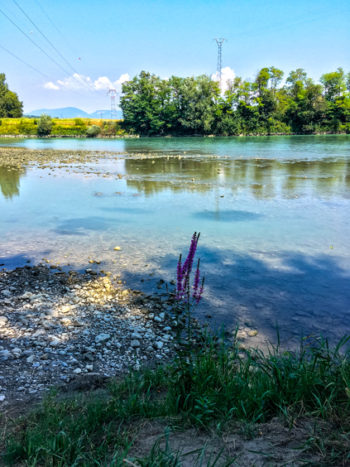 Break au bord du Rhône - Izieux